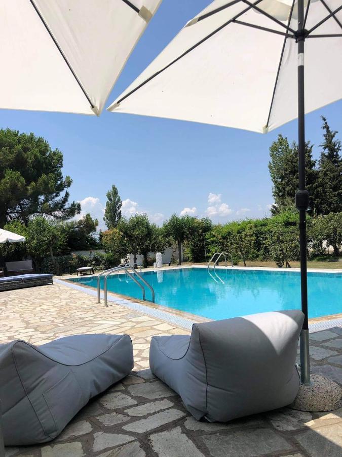 Zeusplace Poolvilla Natura Paralia Kateríni Exteriör bild