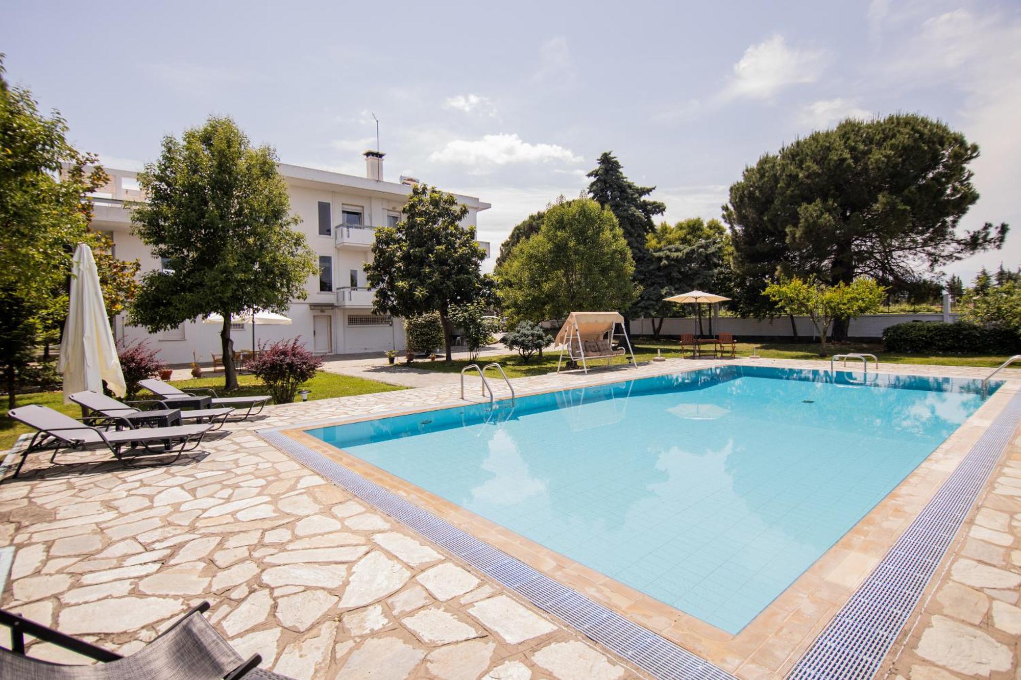Zeusplace Poolvilla Natura Paralia Kateríni Exteriör bild