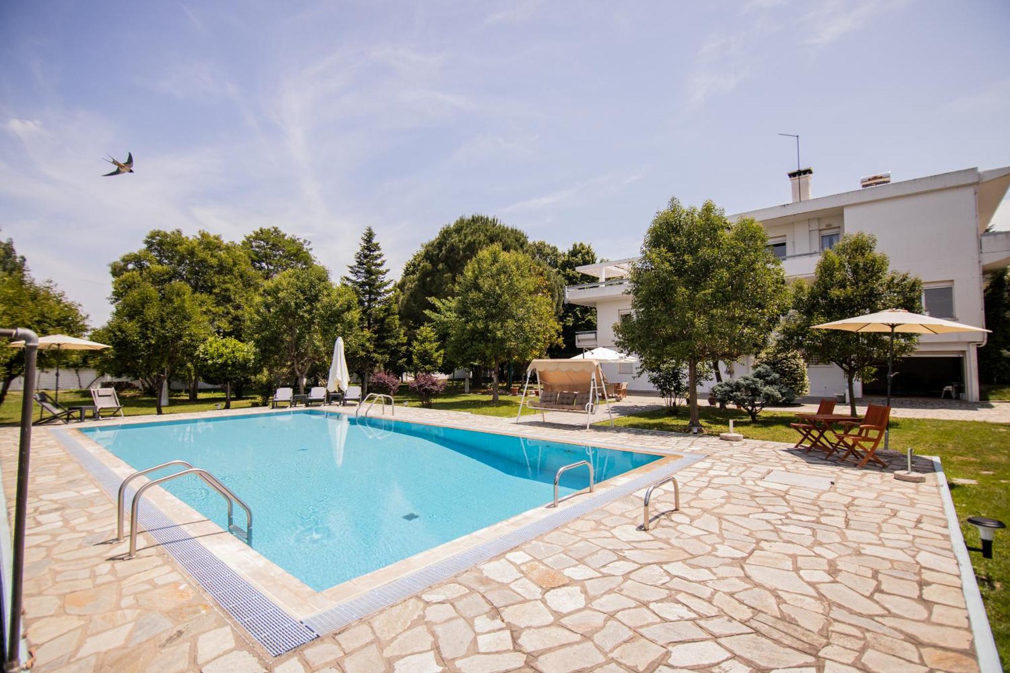 Zeusplace Poolvilla Natura Paralia Kateríni Exteriör bild
